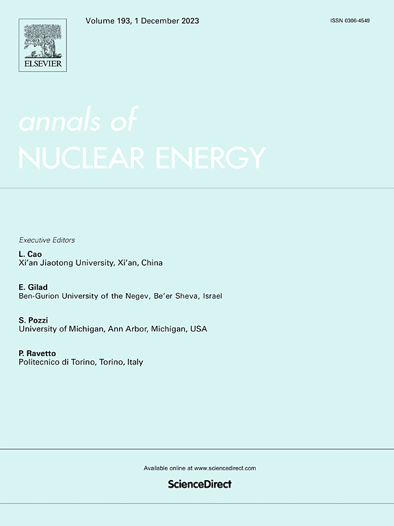 Go to journal home page - Annals of Nuclear Energy